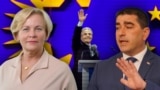 GEORGIA -- Rasa Juknevičienė Bidzina Ivanishvili Shalva Papuashvili cover
