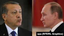 Эрдоган (c) һәм Путин 