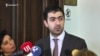 Armenia - Aram Orbelian, a lawyer for former President Robert Kocharian, talks to journalists, Yerevan, April 5, 2019.