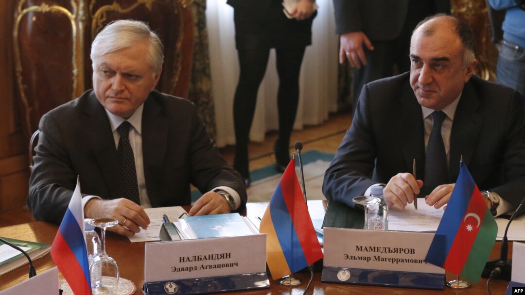 Aduard Nalbandian və Elmar Məmmədyarov