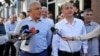 Andrija Mandić i Milan Knežević, lideri Demokratskog fronta