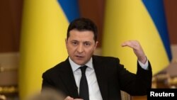 Ukrayna prezidenti Volodimir Zelenski, arxiv foto