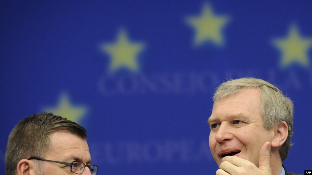 Прем’єр-міністр Бельгыъ Ів Летерм (праворуч), Брюссель, 25 червня 2010 року