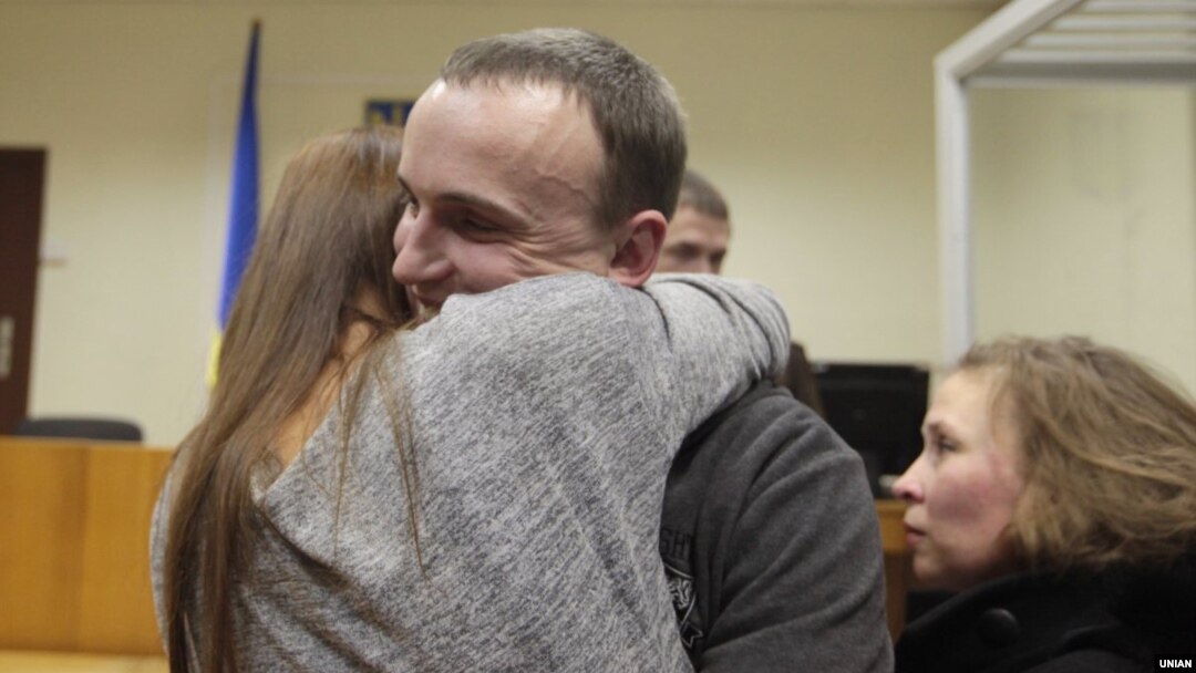 Денис Поліщук під час засідання Печерського районного суду Києва. 9 грудня 2015 року