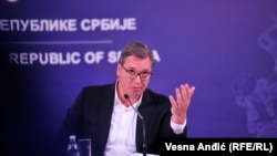 Predsednik Srbije Aleksandar Vučić